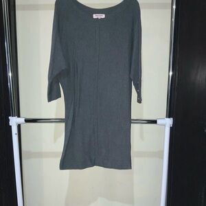 Juicy Couture Heather Gray Knit Top
